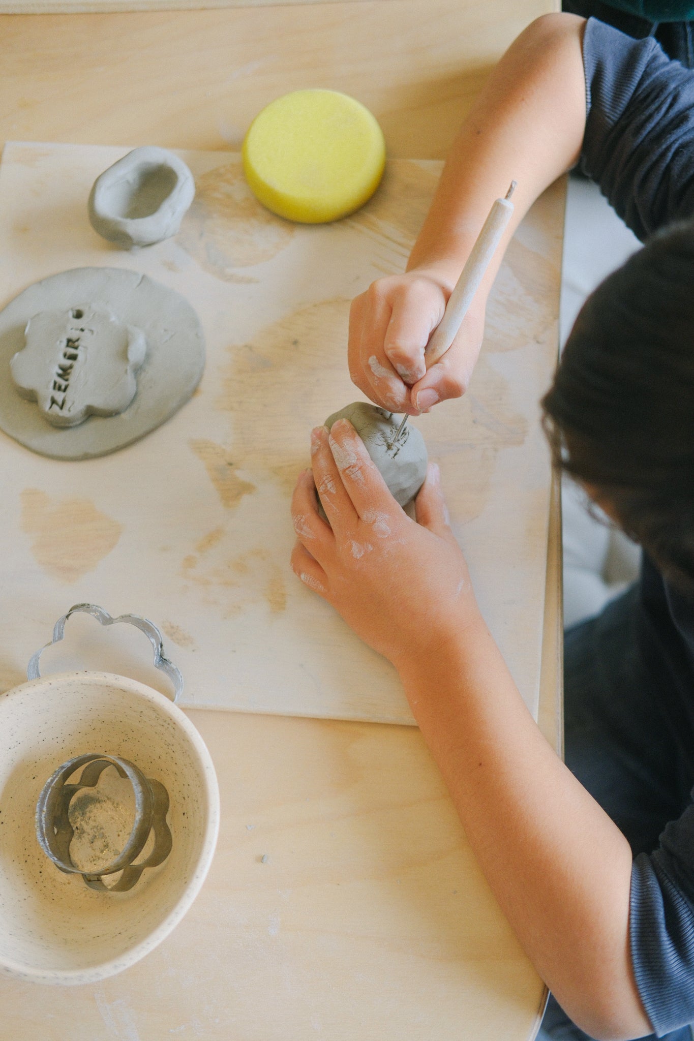 children's clay workshop (ages 4 to 6)